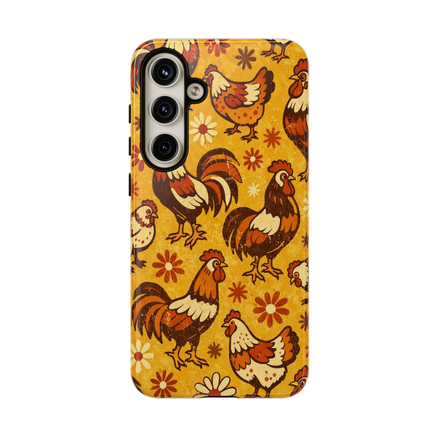 Retro Chickens Tough Case