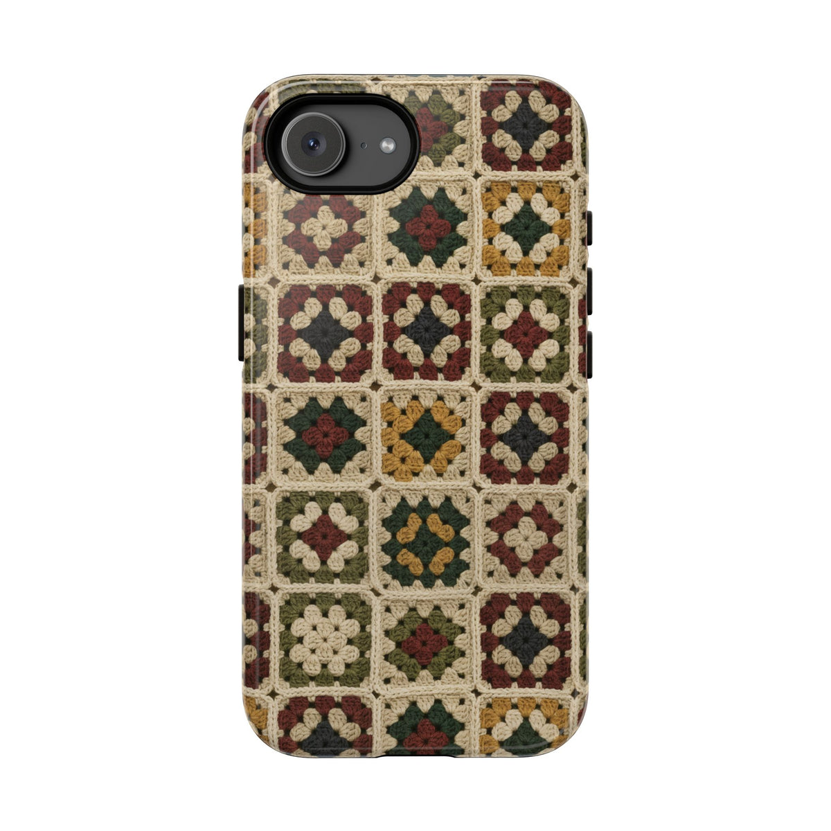 Christmas Granny Square Tough Case