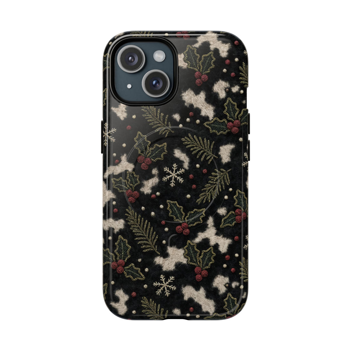 Cowhide Holly Magnetic Case
