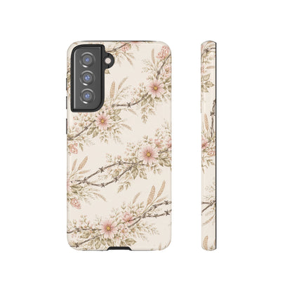 Floral Barbed Wire Tough Case