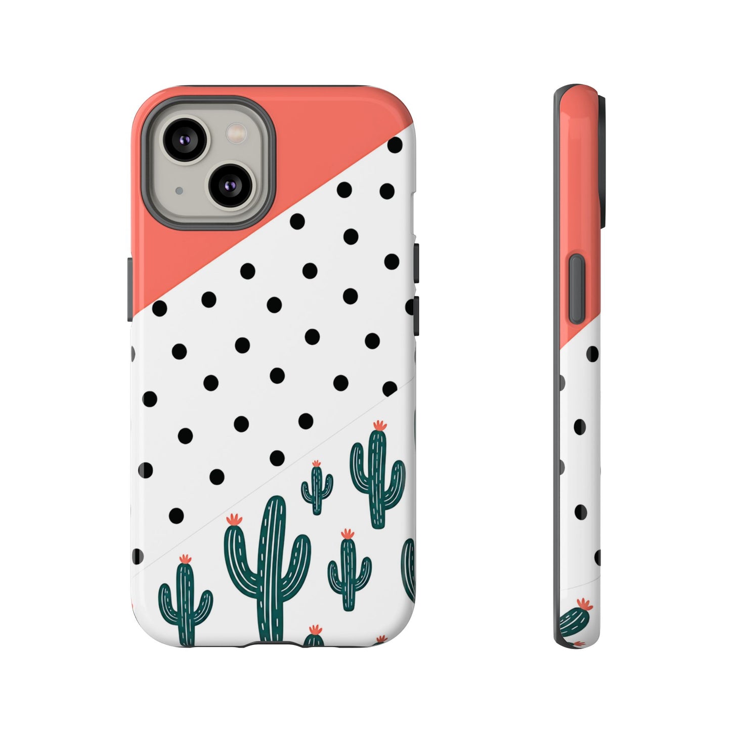 Polka Dot Cactus Tough Case