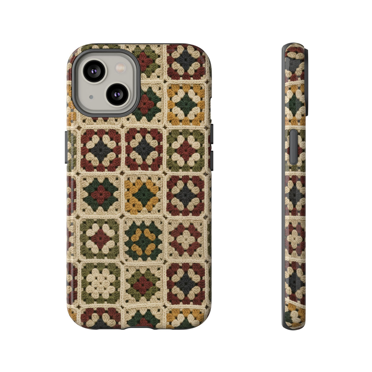 Christmas Granny Square Tough Case
