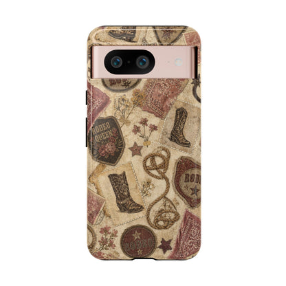 Cowgirl Collage Tough Case