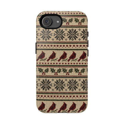 Fair Isle Cardinals Tough Case