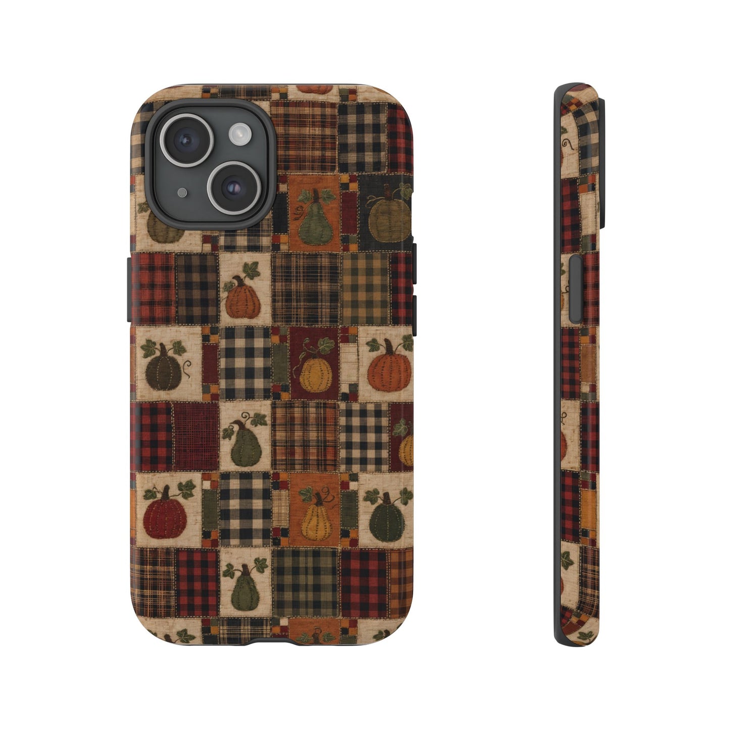 Plaid Pumpkin Tough Case