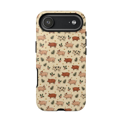 Santa Pigs Tough Case