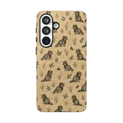 Cowboy Raccoons Tough Case