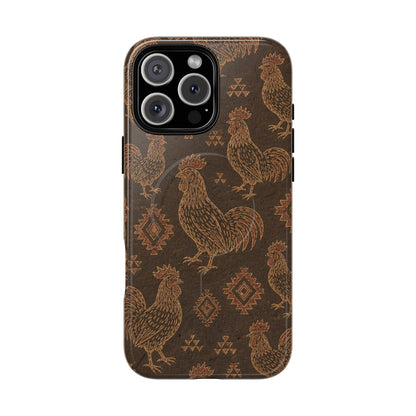 Aztec Rooster Magnetic Case