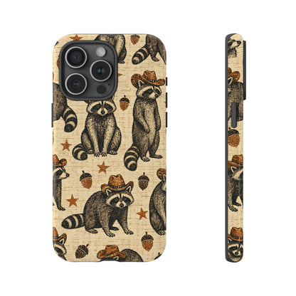 Retro Raccoon Tough Case