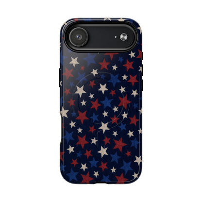 Patriotic Stars Magnetic Case