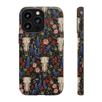 Floral Skull Tough Case