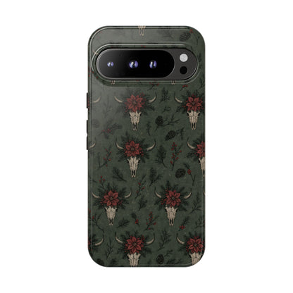 Inked Christmas Skull Tough Case
