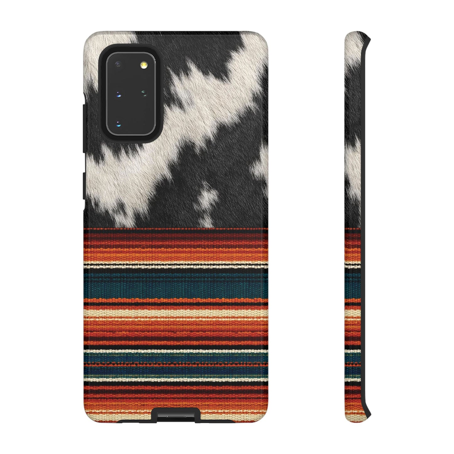 Cowhide + Serape Stripe Tough Case