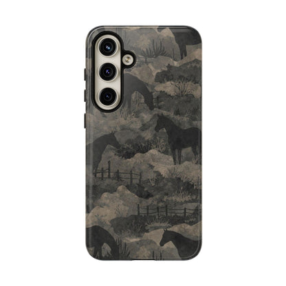 Camo Horses Tough Case