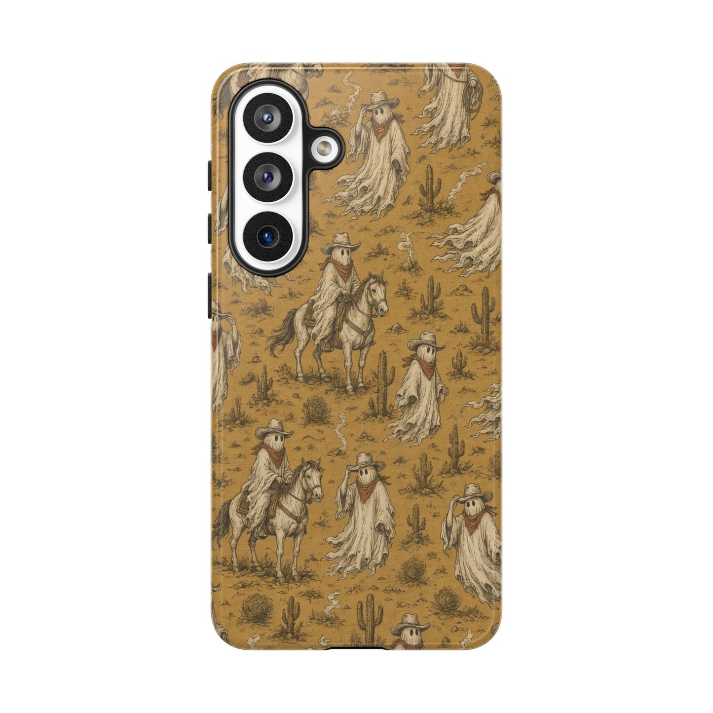 Ghost Cowboy Toile Tough Case