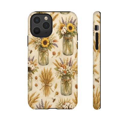 Wheat + Mason Jars Tough Case