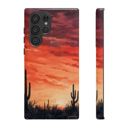 Desert Sunset Swaths Tough Case