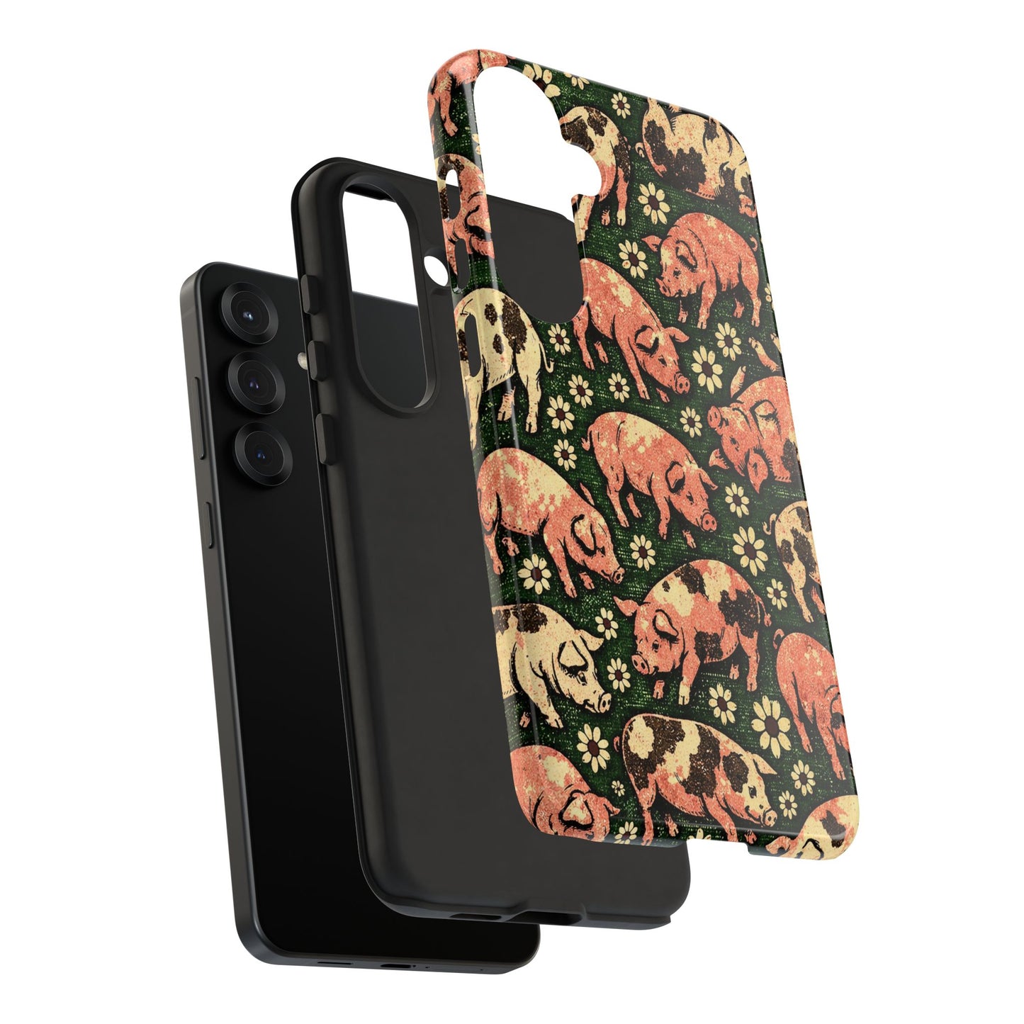 Retro Pigs Tough Case