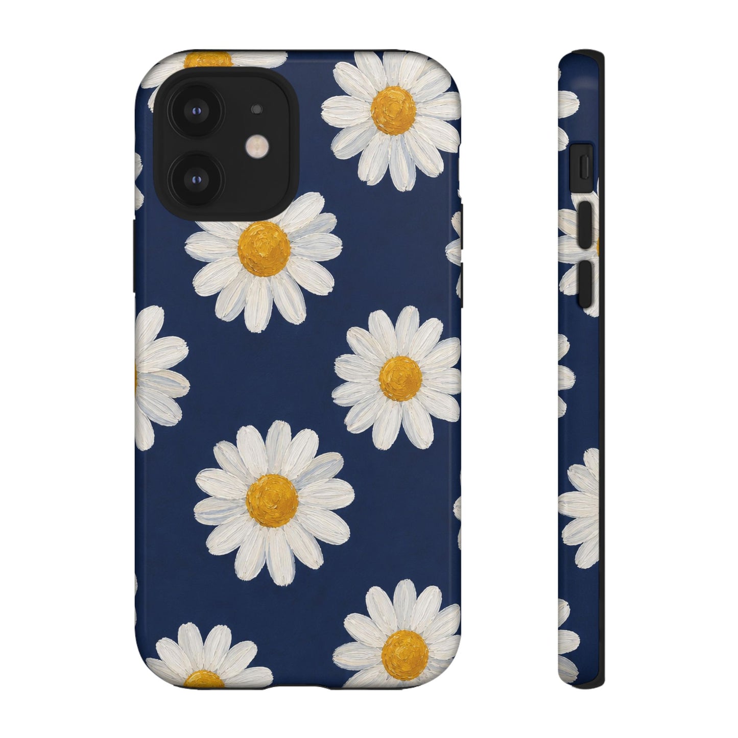 Navy Daisy Tough Case