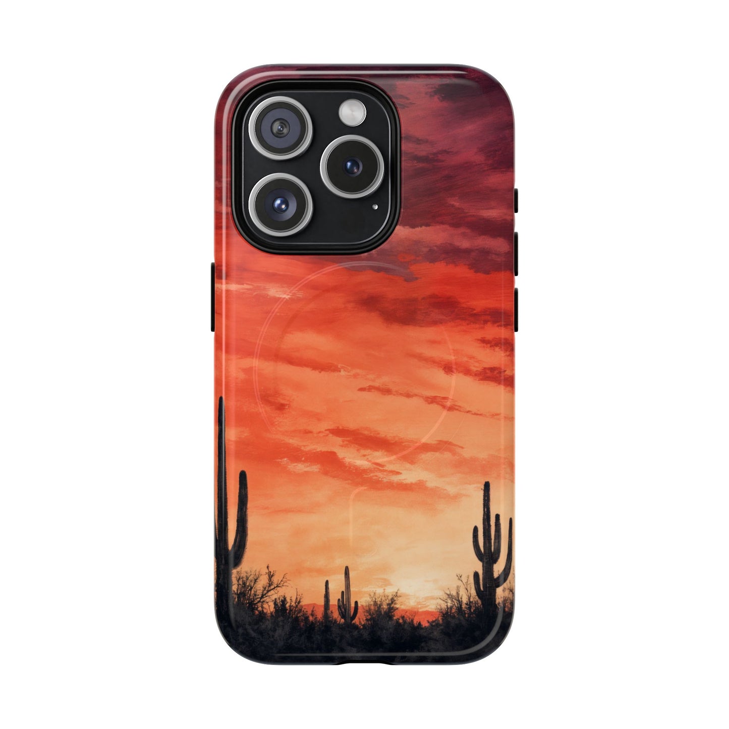 Desert Sunset Swaths Magnetic Case