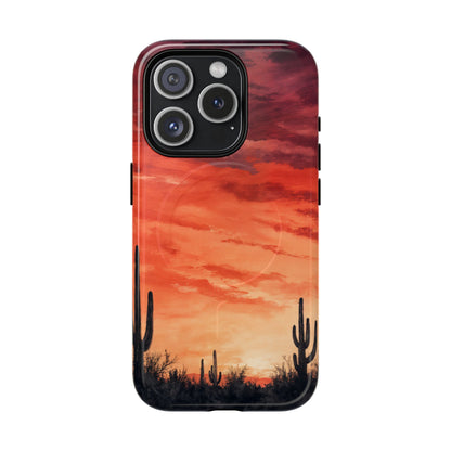 Desert Sunset Swaths Magnetic Case