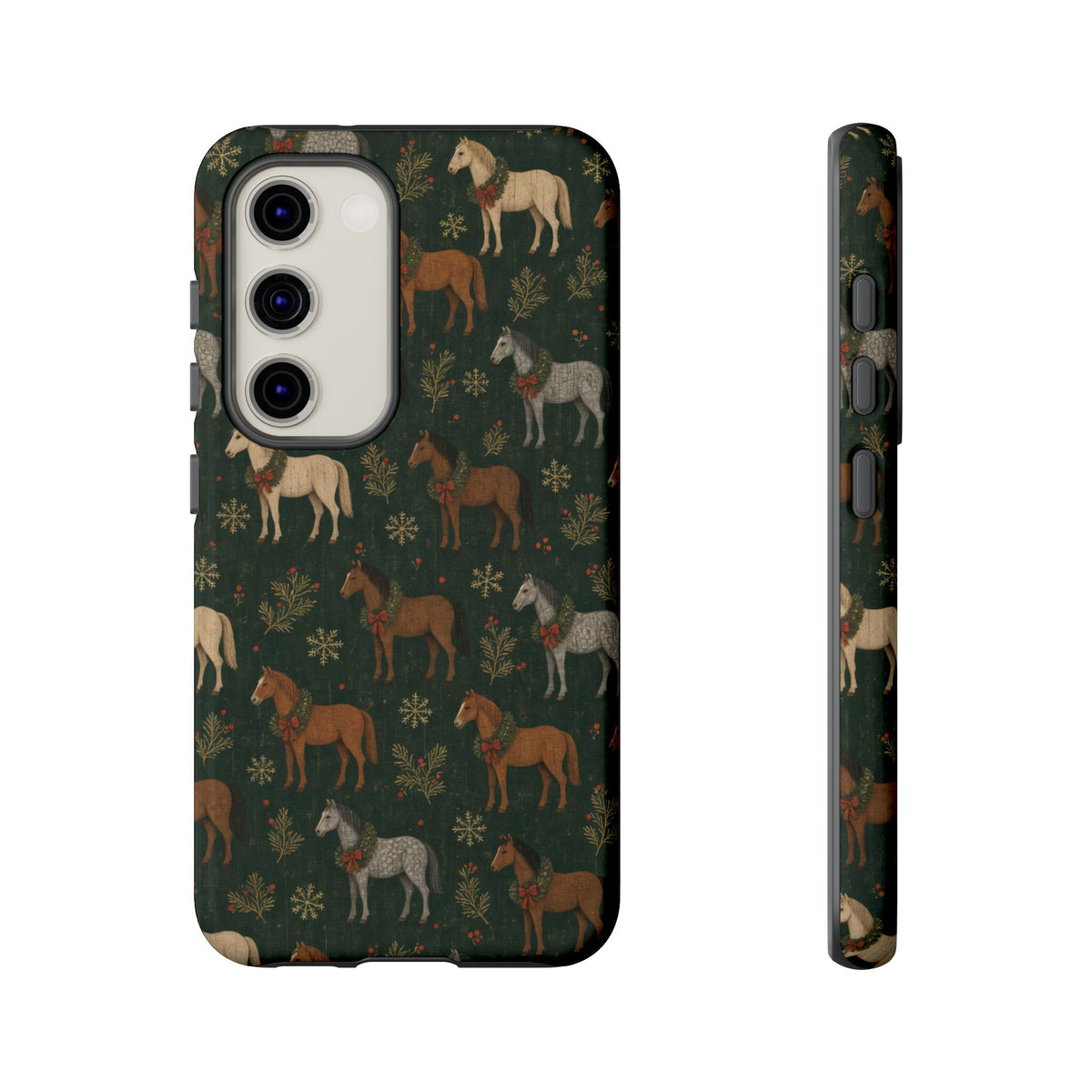 Wreath Horses Tough Case