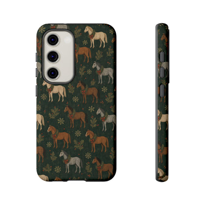 Wreath Horses Tough Case