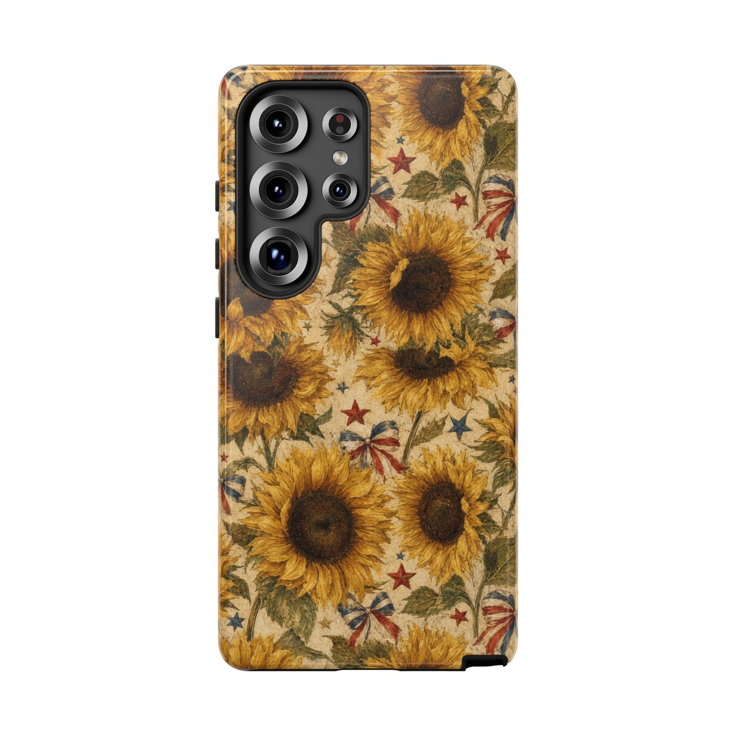 Patriotic Sunflowers Tough Case