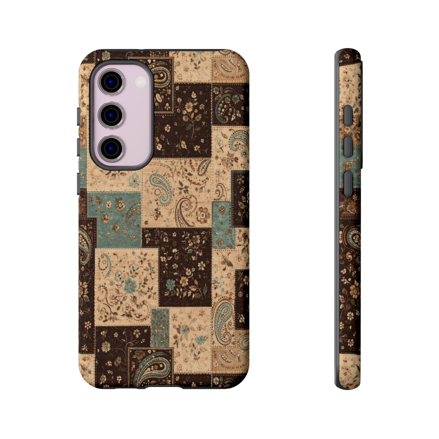 Chocolate Patchwork Tough Case