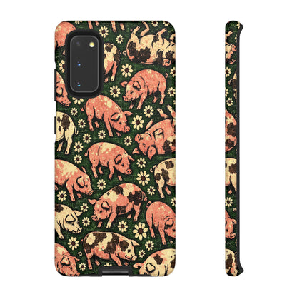 Retro Pigs Tough Case