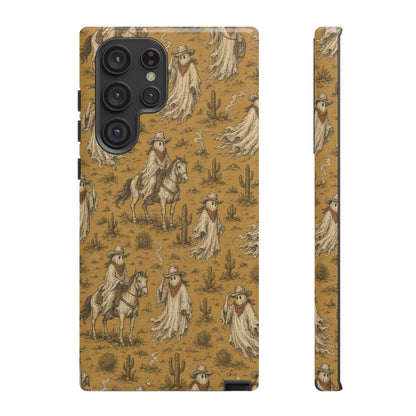 Ghost Cowboy Toile Tough Case