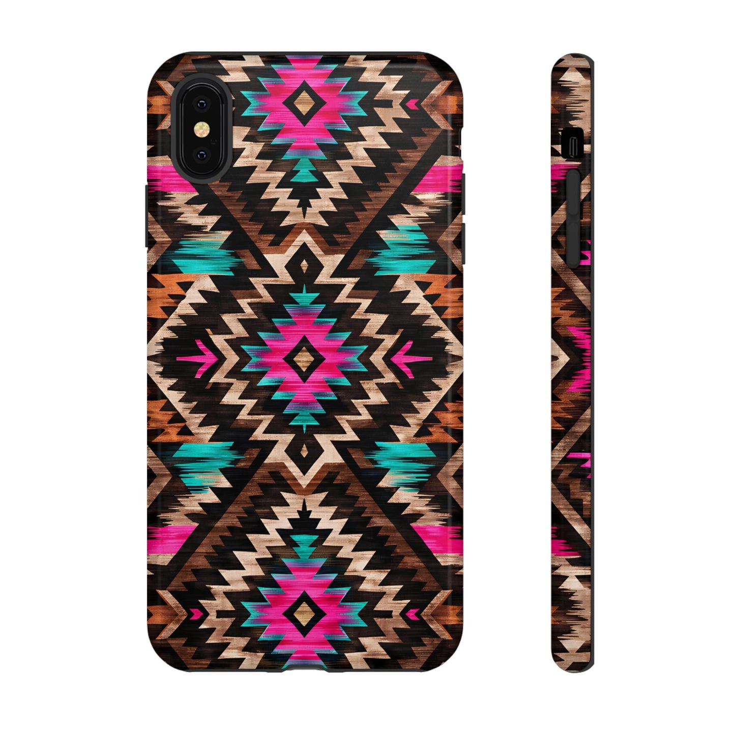 Neon Aztec Rug Tough Case