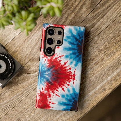 Patriotic Tie-dye Phone Case