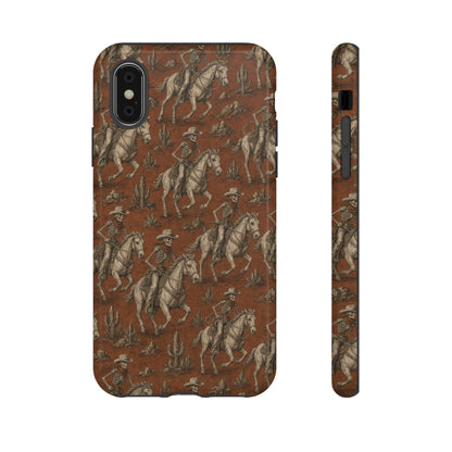Skeleton Cowboy Ride Tough Case