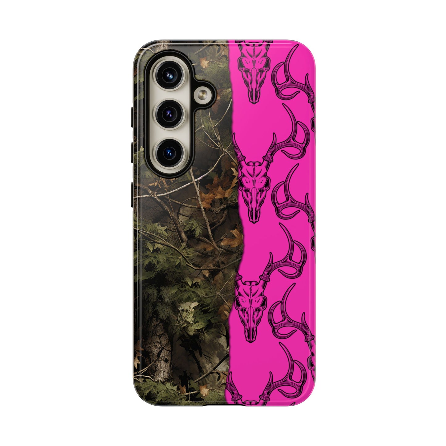 Camo Deer Skulls Pink Tough Case