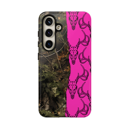 Camo Deer Skulls Pink Tough Case