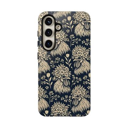 Floral Rooster Tough Case