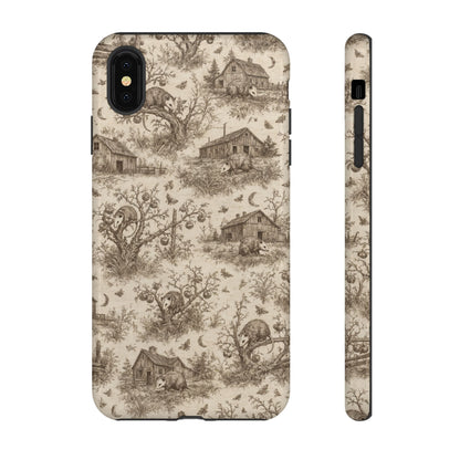 Opossum Toile Tough Case