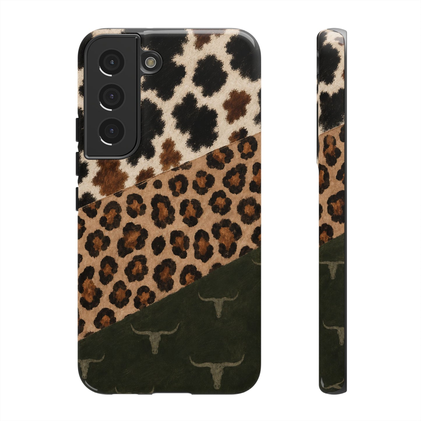 Leopard Longhorn Tough Case