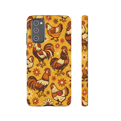 Retro Chickens Tough Case
