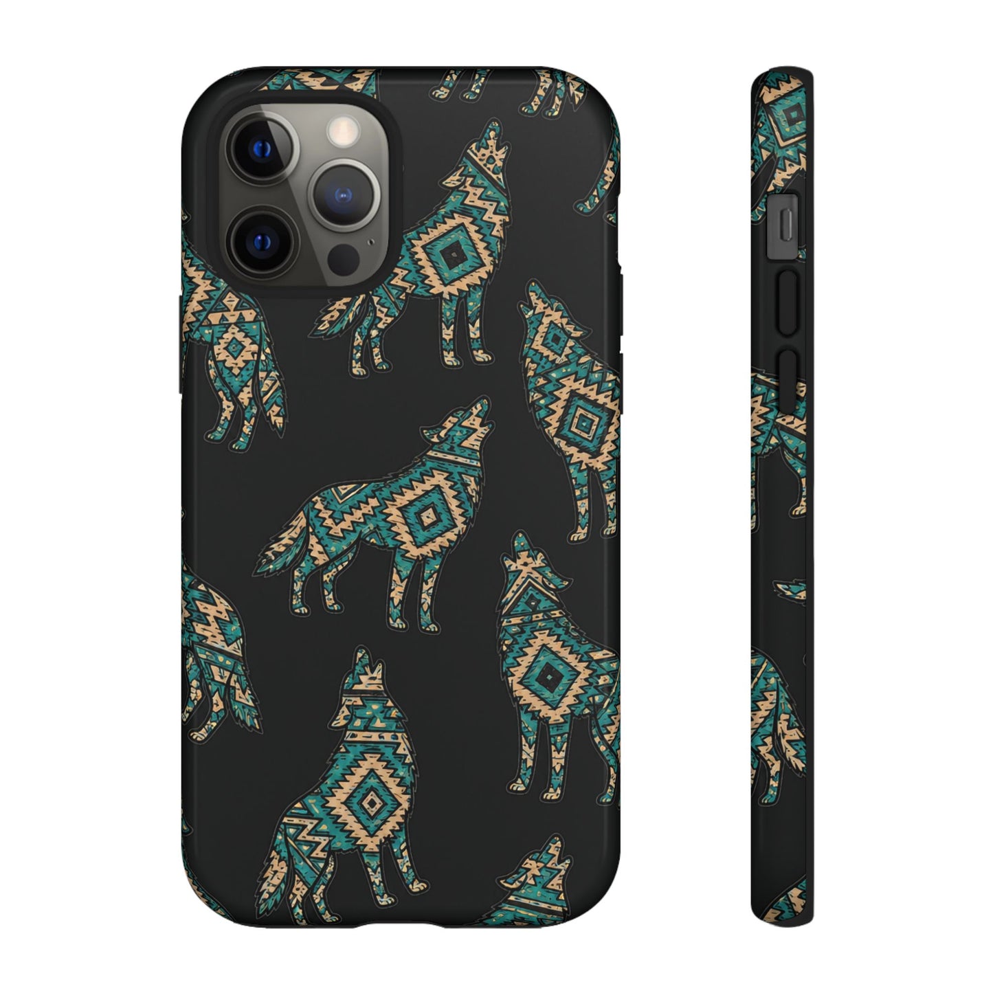 Turquoise Wolf Tough Case