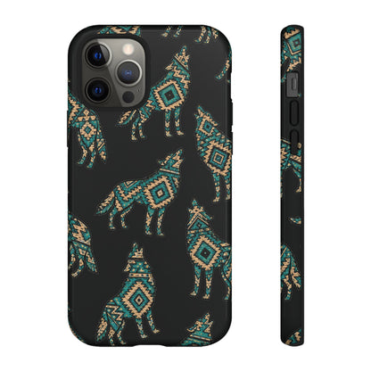 Turquoise Wolf Tough Case