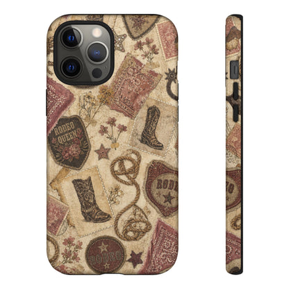 Cowgirl Collage Tough Case