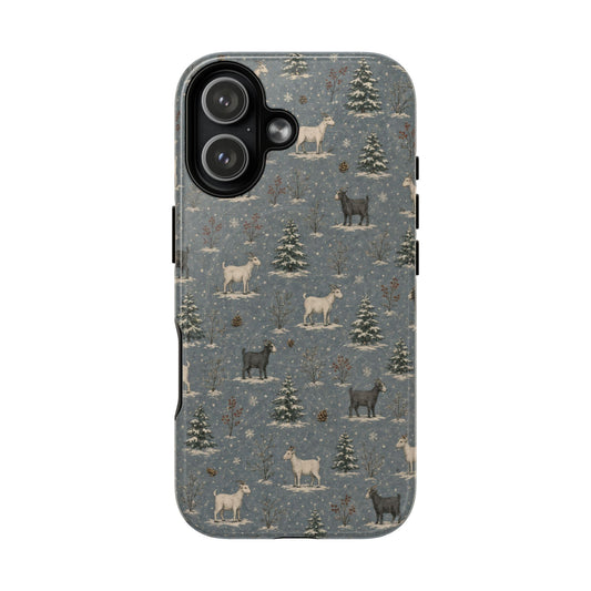 Snowy Goats Magnetic Case