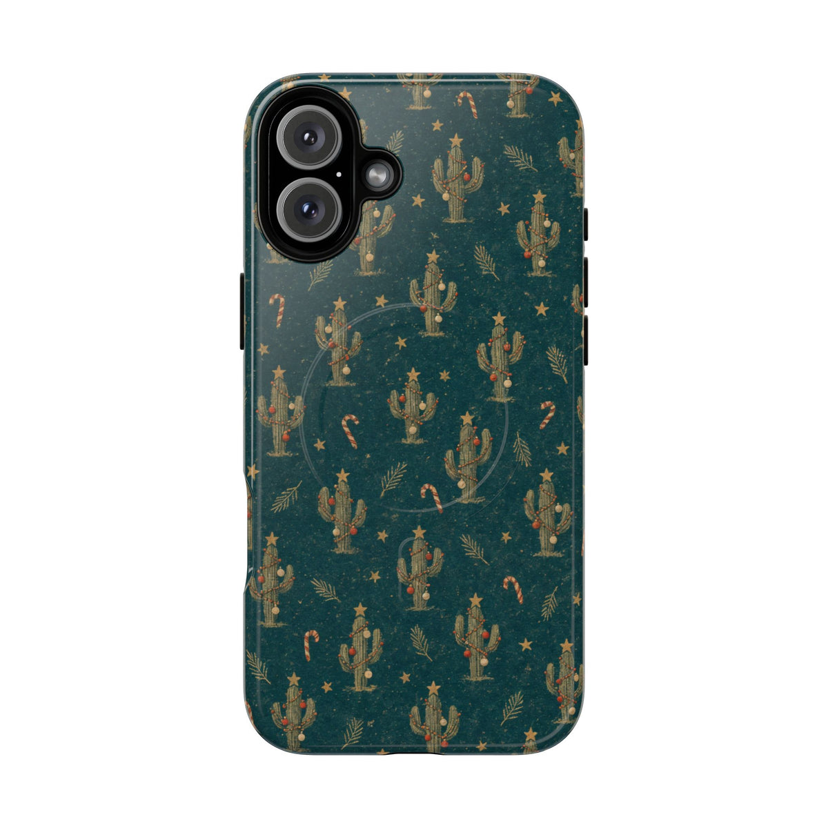 Cactus Tree Stars Magnetic Case