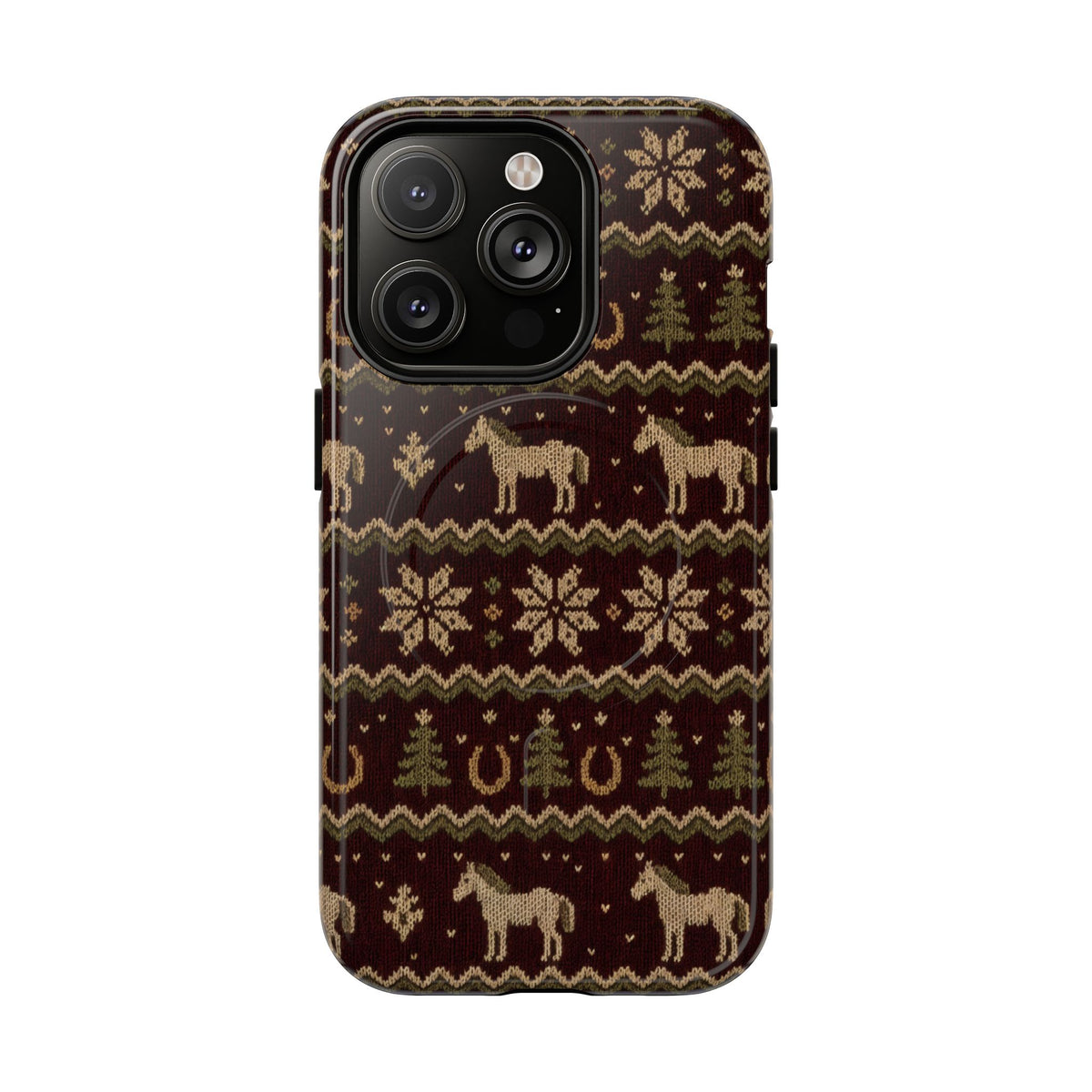 Horse Sweater Magnetic Case