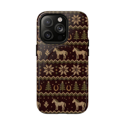 Horse Sweater Magnetic Case