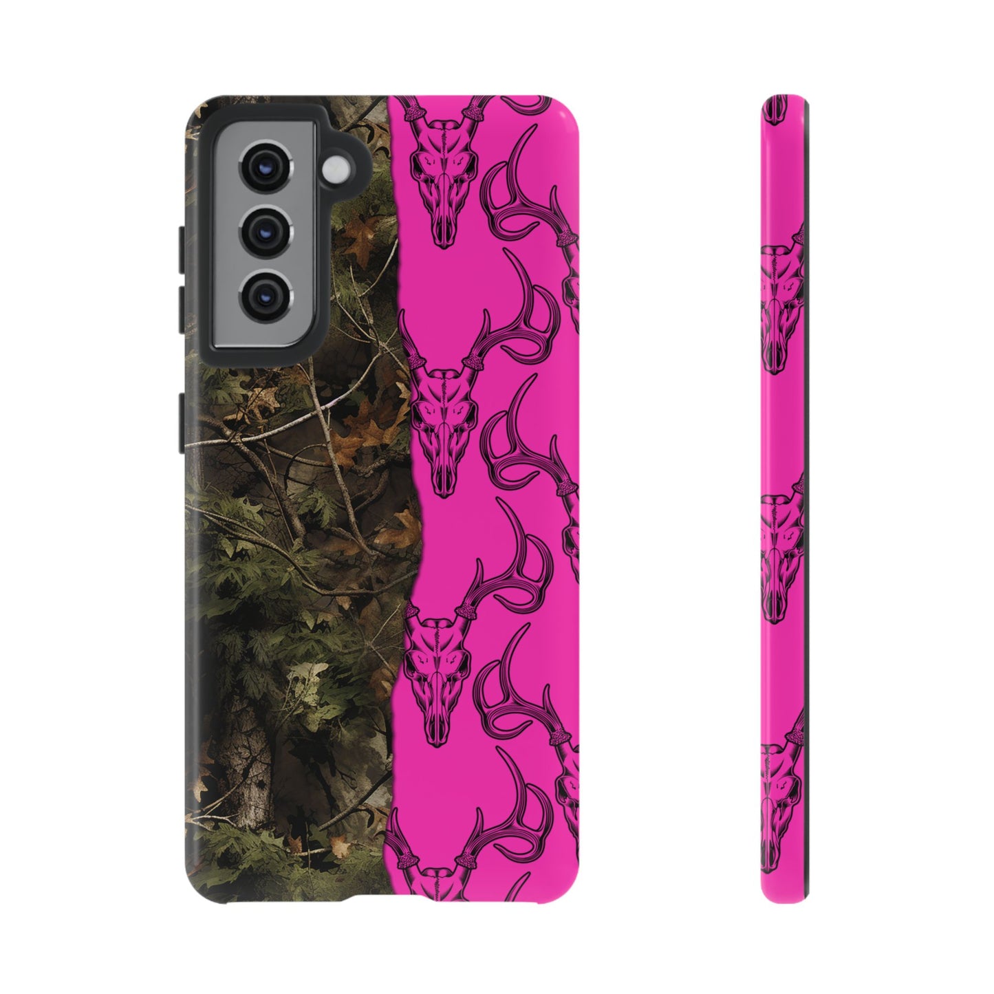 Camo Deer Skulls Pink Tough Case