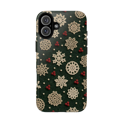 Crochet Snowflakes Tough Case