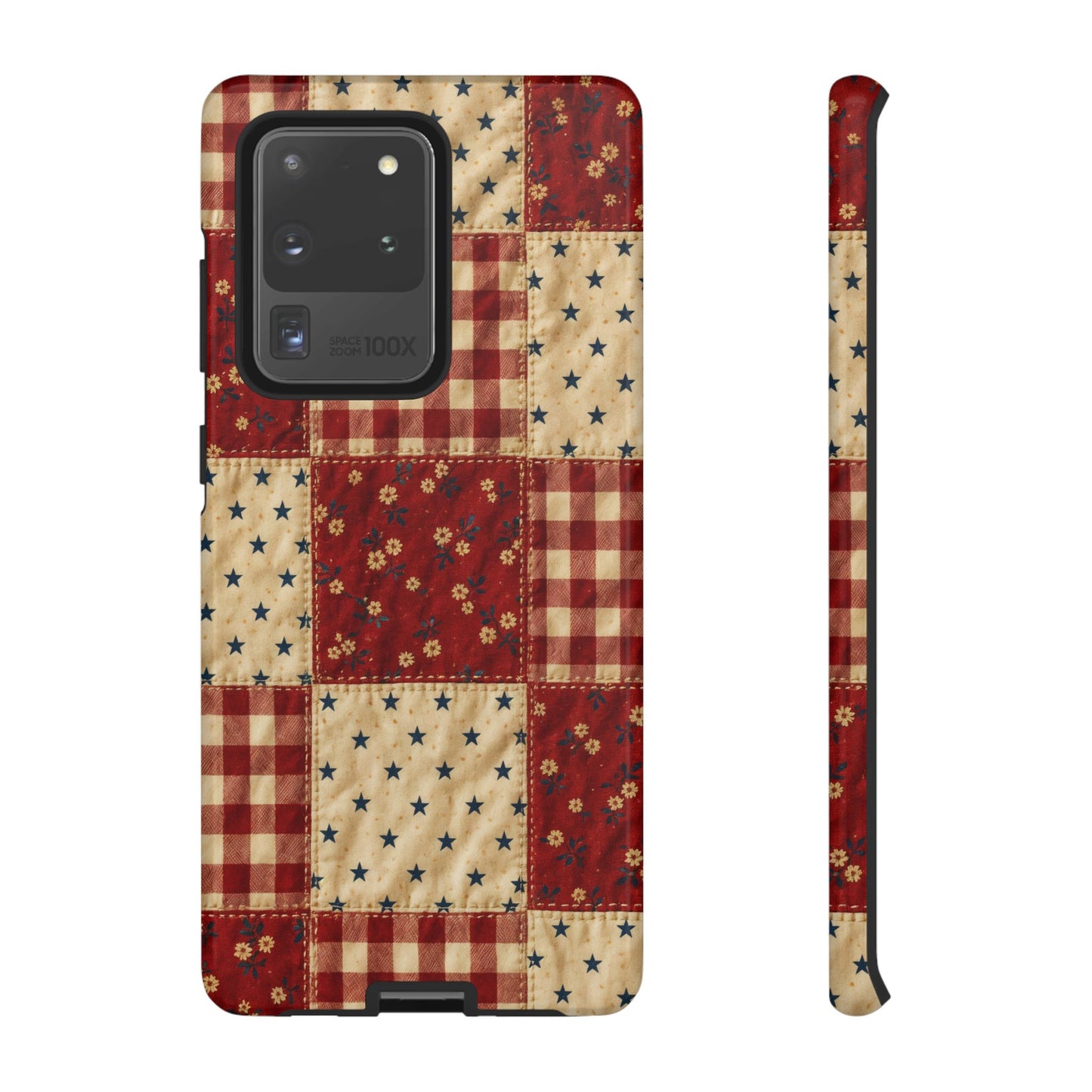 Gingham Stars Tough Case